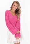 Свитер IZIA, фуксия - фото 2