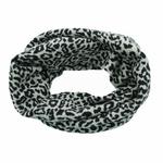 Снуд Portolano, черный/светло-серый - фото