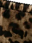 Пижамные шорты с леопардовым принтом DOLCE & GABBANA, коричневый - фото 3