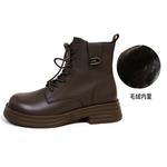 Ботинки Martin Boot женские Ouumeis, черный - фото 2