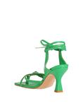 Сандалии Gisél Moiré, зеленый - фото 3