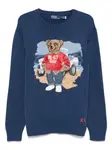 Свитер Polo Bear POLO RALPH LAUREN, синий - фото