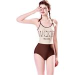 Купальник слитный One piece Disney, синий - фото 9