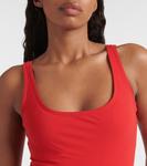 Базовый купальник Karla Colletto, красный - фото 4