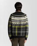 Свитер Lyle & Scott Fair Isle, черный - фото 4