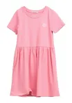 Мини-Платье из джерси mit struktur Tom Tailor, Sunrise Pink - фото