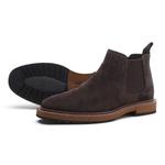 Ботинки Челси мужские коричневый/черный Elle Homme - фото 3