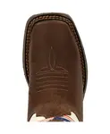 Детские ботинки Lil' Rebel от Distressed Flag Western Boot Durango, коричневый - фото 7