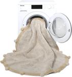 Ковер Lorena Canals, 122 x 122 см, USA Washable Bubbly Natural - Honey - фото 6