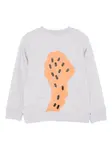 Толстовка с принтом Stella McCartney Kids, серый - фото 2