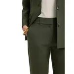 Брюки Selected Rita Ria Cropped, зеленый - фото 5