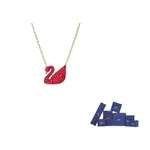 Лебединое ожерелье Swarovski - фото