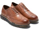 Оксфорды Cole Haan Zerogrand Remastered Wing Tip Unlined, цвет British Tan/Java - фото