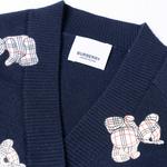 Свитер детский Burberry, темно-синий - фото 6