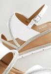 Босоножки на платформе Next, молочный - фото 5