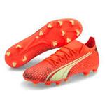 Кроссовки ultra match fg ag 'fearless pack' Puma, красный - фото 2