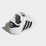Обувь суперзвезды Adidas, цвет Cloud White/Core Black/Cloud White - фото 5