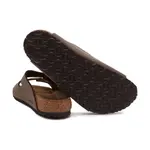 Кожаные тапочки «Аризона» Birkenstock, коричневый - фото 4