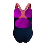 Купальник для девочек Speedo Digi Placement Splashback темно-синий/синий - фото 2