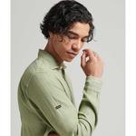 Рубашка Superdry Studios Casual Linen, зеленый - фото 4