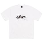 Футболка Stussy Fawn Tee 'White' - фото