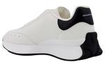 Кроссовки sprint runner sneakers 'white black' Alexander Mcqueen, черный - фото 3