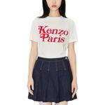 Футболка женская Kenzo, белый / серый - фото 4