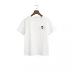 Футболка с коротким рукавом Gant 4200277, белый - фото