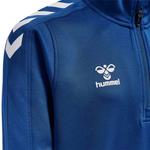 Толстовка Hummel Core XK Poly Half Zip, синий - фото 4