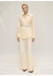 Рубашка SOFIE Mango, светло-желтый - фото 2