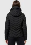 Стеганая куртка Marikoo "Кагоми" с большим капюшоном, черный - фото 7
