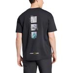 Футболка National Geographic Co-branded Section, унисекс, черная Adidas, черный - фото 3