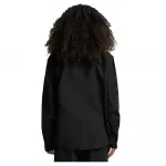 Рубашка с длинным рукавом Urban Classics Linen Mixed Oversized, черный - фото 2