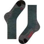 Меланжевые носки TK2 Falke, цвет scarab - фото 4