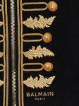 Balmain Kids жакет с вышивкой, черный - фото 3