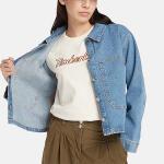 Женская джинсовая куртка Timberland, цвет Blue - фото 6