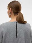 Пуловер Vila, серый - фото 4