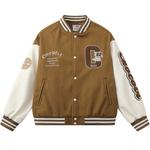 Crayon Shinchan Бейсбольная куртка унисекс, Khaki[Basic] - фото