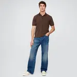 Унисекс поло GAP, синий - фото 5