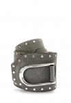Ремень MICHAEL Michael Kors Belt, Dark Grey - фото 3