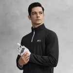 FILA Golf Jacket Men's Pitch Black - фото 8