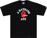 Футболка BAPE Japan College 'Black', черный - фото