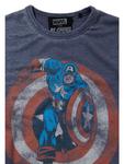 Толстовка Re:Covered Sweatshirt Marvel Captain America, синий - фото 3
