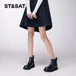 Ботинки Челси женские черный St&Sat - фото 4