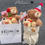 Медвежонок букет кукла DUOMIAOYOU - фото 4