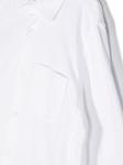 Aspesi однотонная рубашка, белый - фото 3