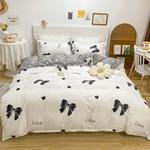 FUANNA Комплект постельного белья, 220 см, 4 предмета - фото