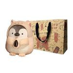 Плюшевая игрушка пингвин, высота 25см/35см/45см Howard, серый - фото 2