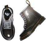 Dr. Martens unisex-child 1460 Glitter Junior (Toddler), Black - фото 2