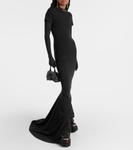 Кожаные ботинки на платформе Vetements, черный - фото 2